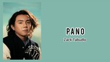 Zack Tabudlo - Pano [Lyrics]