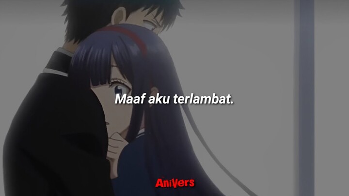 Story Anime - Maaf aku terlambat | anime sad | sad anime moments | quotes anime | anime | AniVers