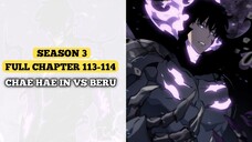 SOLO LEVELING S3 PART 2 | CHAE HAE IN VS BERU