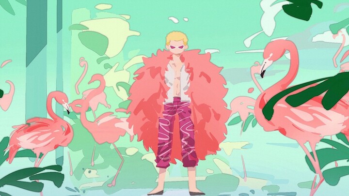 [One Piece Handwritten | Doflamingo Center] Flamingo