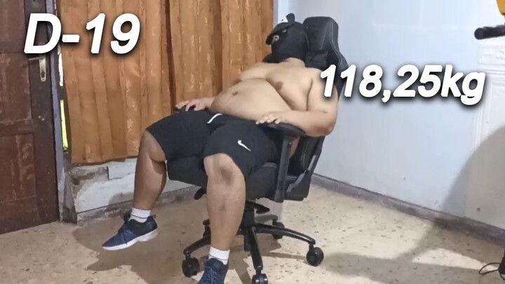 Hari Ke 19 - Kursi Gaming Pertama Ku Untuk Berat Badan 100Kg Yang Nyaman