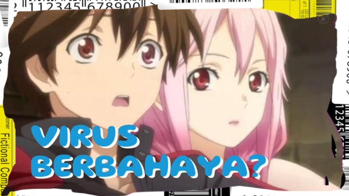 Virus yang dianggap berbahaya? REVIEW ANIME "GUILTY CROWN"