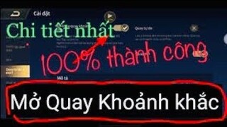 p2 cách mở quay khoảnh khắc xuất thần game liên quân , fix lỗi không lưu được video