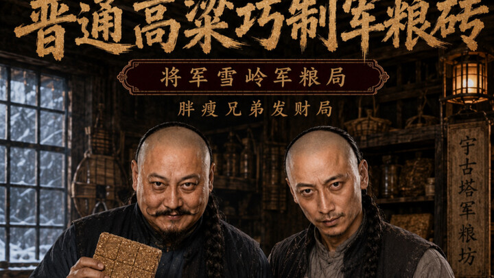 Qing Dynasty brothers ingeniously crafted military rations from common sorghum