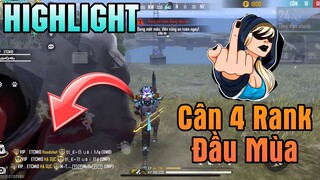 [HIGHLIGHS FREEFIRE] Cân 4 Huyền Thoại Rank Đầu Mùa