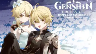 Brother, let's go together! [Genshin Impact / Stepping Point / Gemini / Super Burning / Mixed Cut]