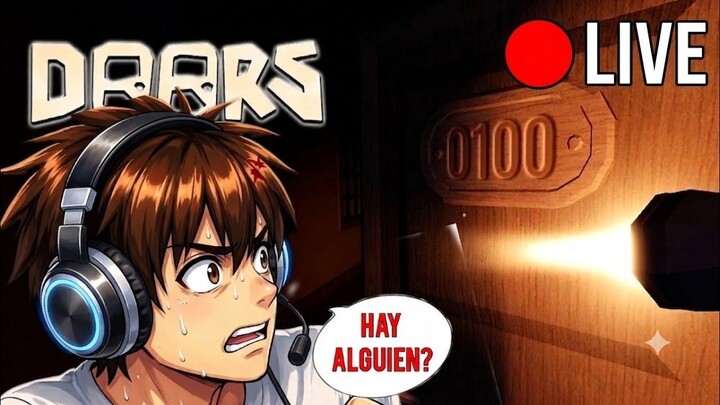 ¿CONSEGUIRÉ LLEGAR A LA PUERTA 100 EN DOORS?| Roblox