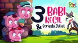 Tiga Babi kecil & Serigala Jahat | Dongeng Anak Bahasa Indonesia | Cerita Rakyat & Dongeng Nusantara