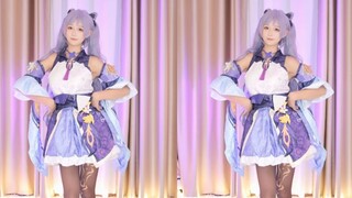【鱼子酱】《桃花笑》 刻晴限定 直播跳舞录屏