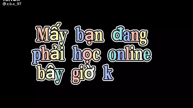 Tui nghỉ khi học online kiểu này