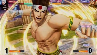 KOF15　世界１位アンヘルvs拳皇ジョー東　スラッシュキックからクライマックスコンボ