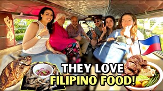 My Syrian FAMILY First JEEPNEY RIDE!😂 EATING & Exploring The PHILIPPINES 🇵🇭