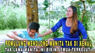 WANITA CANTIK DITOLONG SEORANG PEMULUNG MENYELAMATKAN PERUSAHAANNYA NAMUN APA YANG TERJADI TERNYATA