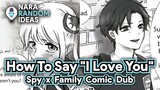 [Spy x Family Comic Dub] How To Say I Love You [Grown Up Damianya Comic] [Anya] [Damian] [Sy-On Boy]