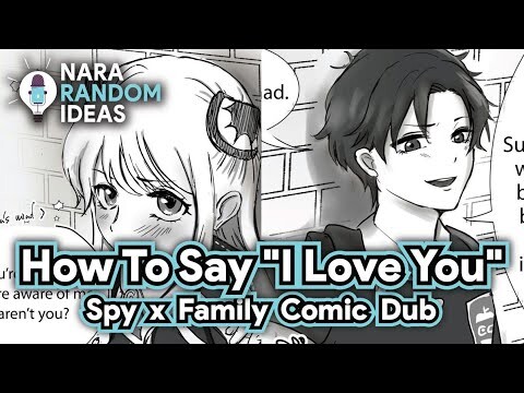 [Spy x Family Comic Dub] How To Say I Love You [Grown Up Damianya Comic] [Anya] [Damian] [Sy-On Boy]