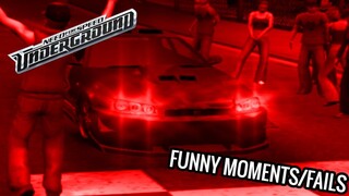 NFS Underground - Funny Moments/Fails #1 [60 FPS]