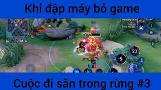 Khỉ đập máy bỏ game cuộc đi săn trong rừng #3