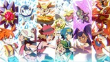 Anime|Pokémon|Ash Ketchum with All Female Leads Mixed Clip