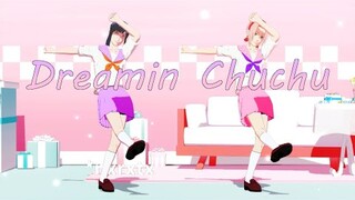 "どりーみんチュチュ"Dreamin Chuchu【NARUTO MMD】HINATA*SAKURA