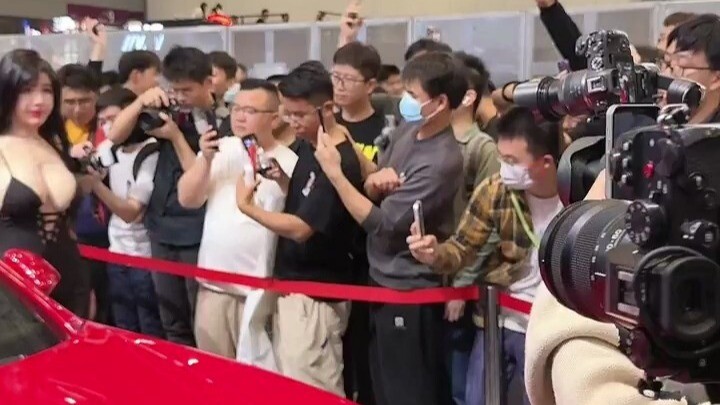 Model mobil berpayudara besar, Pameran Modifikasi Shenzhen 20250301_120636