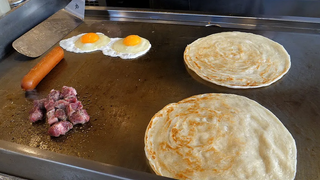 ขนมปังปิ้งไข่สไตล์ไต้หวัน - อาหารข้างทางเกาหลี