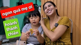 Như Ý review Hoành thánh chiên tại tiệm Bánh tráng trộn DIVA Cát Thy