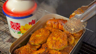 Make do and eat: Grilled Dried Tofu