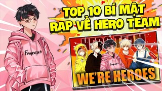 KEYD BẬT MÍ TOP 10 BÍ MẬT ĐỘNG TRỜI VỀ BÀI RAP HERO TEAM | MINI WORLD PARKOUR KỂ CHUYỆN