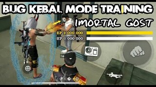 BUG KEBAL SAKTI TIDAK BISA MATI MODE TRAINING, MUSUH AUTO BINGUNG BIN HERAN 🤣 FREE FIRE