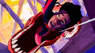 SPIDER MAN ACROSS THE SPIDER VERSE "Miles Morales Vs Spider Rex" (4K ULTRA HD) 2023