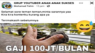 Ketika Psatir Jadi YouTuber Anak Anak...