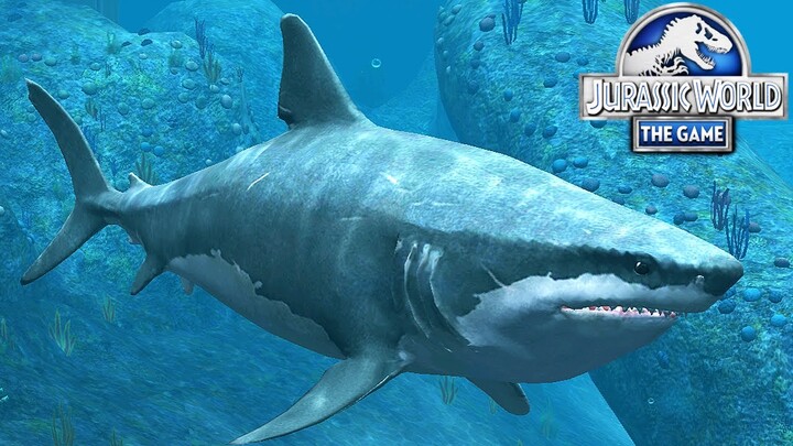 BERTARUNG DENGAN HIU MEGALODON ! Jurassic World: The Game GAMEPLAY #5