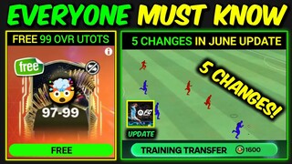 FREE 97-99 UTOTS, New June Update TRAINING TRANSFER Changes [Deep Dive] | Mr. Believer