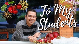 MESSAGE TO MY BELOVED STUDENTS l COLLEGE SEMESTER ENDER l ONLINE CLASS NEW NORMAL EDITION l HOLIDAYS