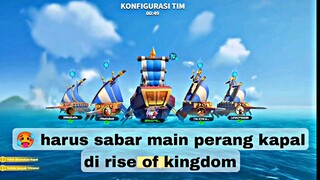 😂 ini event menguji kesabaran Tempest clash perang kapal rise of kingdom dapat kawan AFK #gamermuda