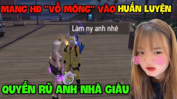 Dùng Hành Động “ VỖ MÔNG “ Vào Huấn Luyện Quyến Rũ Anh Nhà Giàu !!!