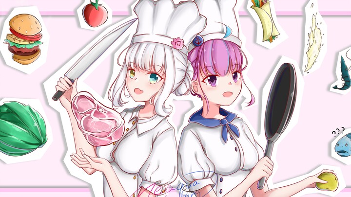 【الإصدار المسبق】MeAqua مطبخ الفوضى! 【حصري لـ Bilibili】