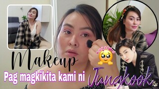 SIMPLE MAKEUP  LOOK FOR BTS CONCERT | Philippine bts Army | Philippines