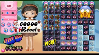 Candy crush saga level 60000 new update | Candy crush saga special level 60000 | Candy crush saga