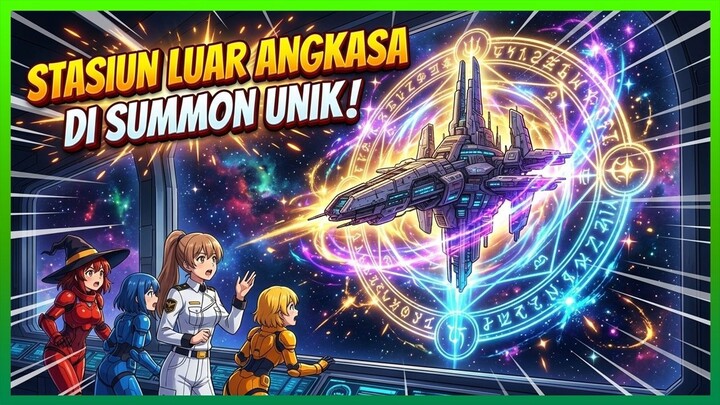 Gadis Satelit #5 - Gadis di Statiun Luar Angkasa yang Summon Unik