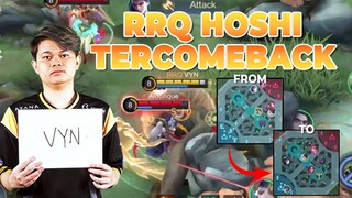 RRQ HOSHI KENA COMEBACK SAMA HERO YANG TAK LOGIS - MLBB