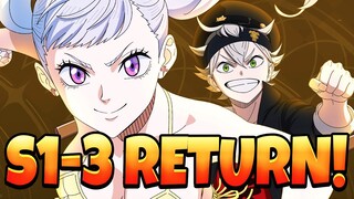 SUMMER NOELLE IS RETURNING (S1-3 Rerun Banners) | Black Clover Mobile