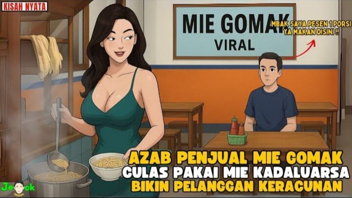 AZAB PENJUAL MIE GOMAK VIRAL PAKAI MIE KADALUARSA BIKIN PELANGGAN KERACUNAN