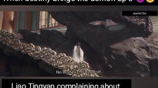 When destiny brings the demon Ep 3 Liao Tingyan complaining about her daily life as a worker