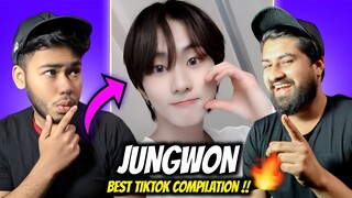 Reaction to Kpop Enhypen Jungwon TikTok Compilation !!