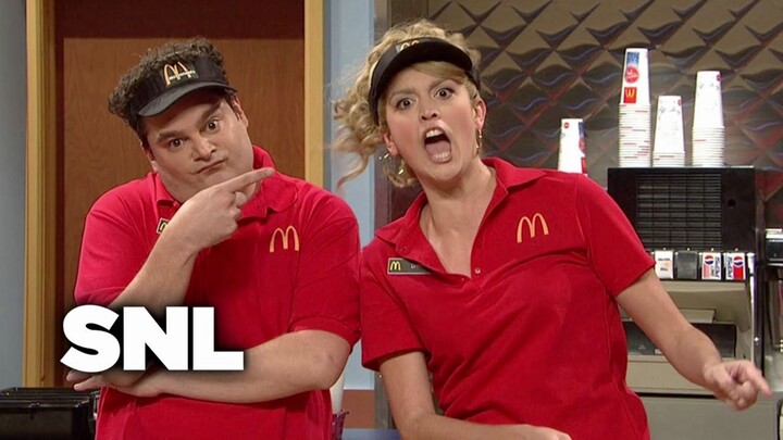 SNL? They’re getting canceled? Then we’ve got to really give them a hard time! (Anne Hathaway)