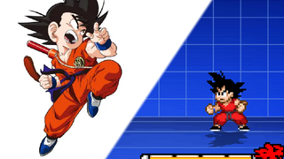 [Mugen] ตัวละครเปิดเผยการผจญภัยของดราก้อนบอลของ Goku น้อย