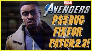 Fix For Latest patch Update In Marvel's Avengers Game