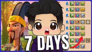 What do you ACTUALLY get from a WEEK of barb chaining? Rise of Kingdoms