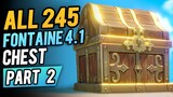 All 245 Fontaine Chest Location  (Part 2) | Genshin Impact 4.1